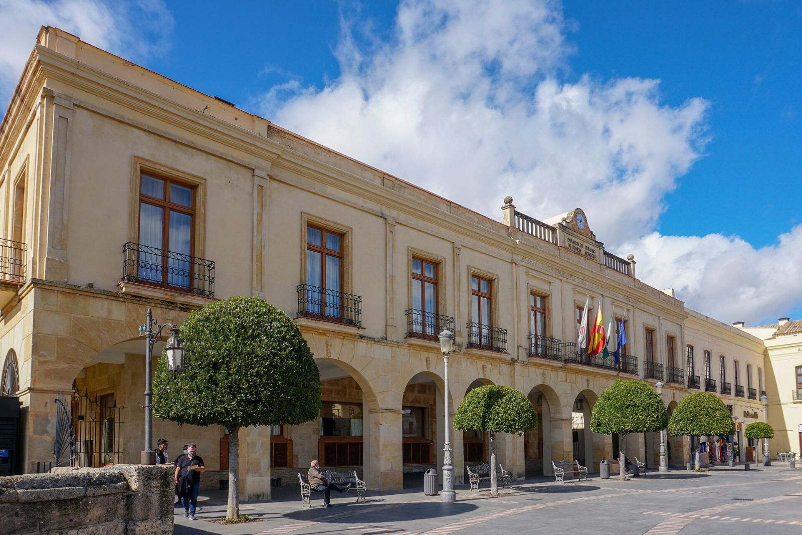 Parador de Ronda on the gorge edge